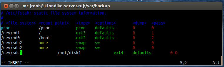 Восстановление RAID после сбоя в Debian
