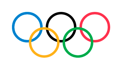 Олимпийские кольца с помощью css и html