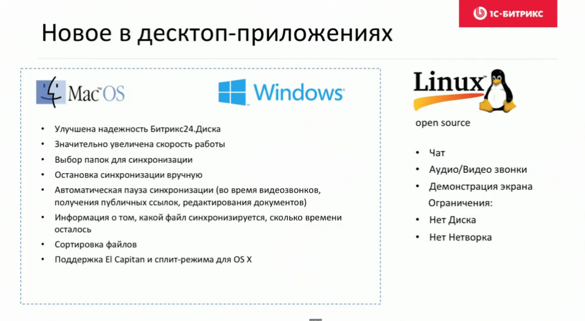 Битрикс десктоп приложение